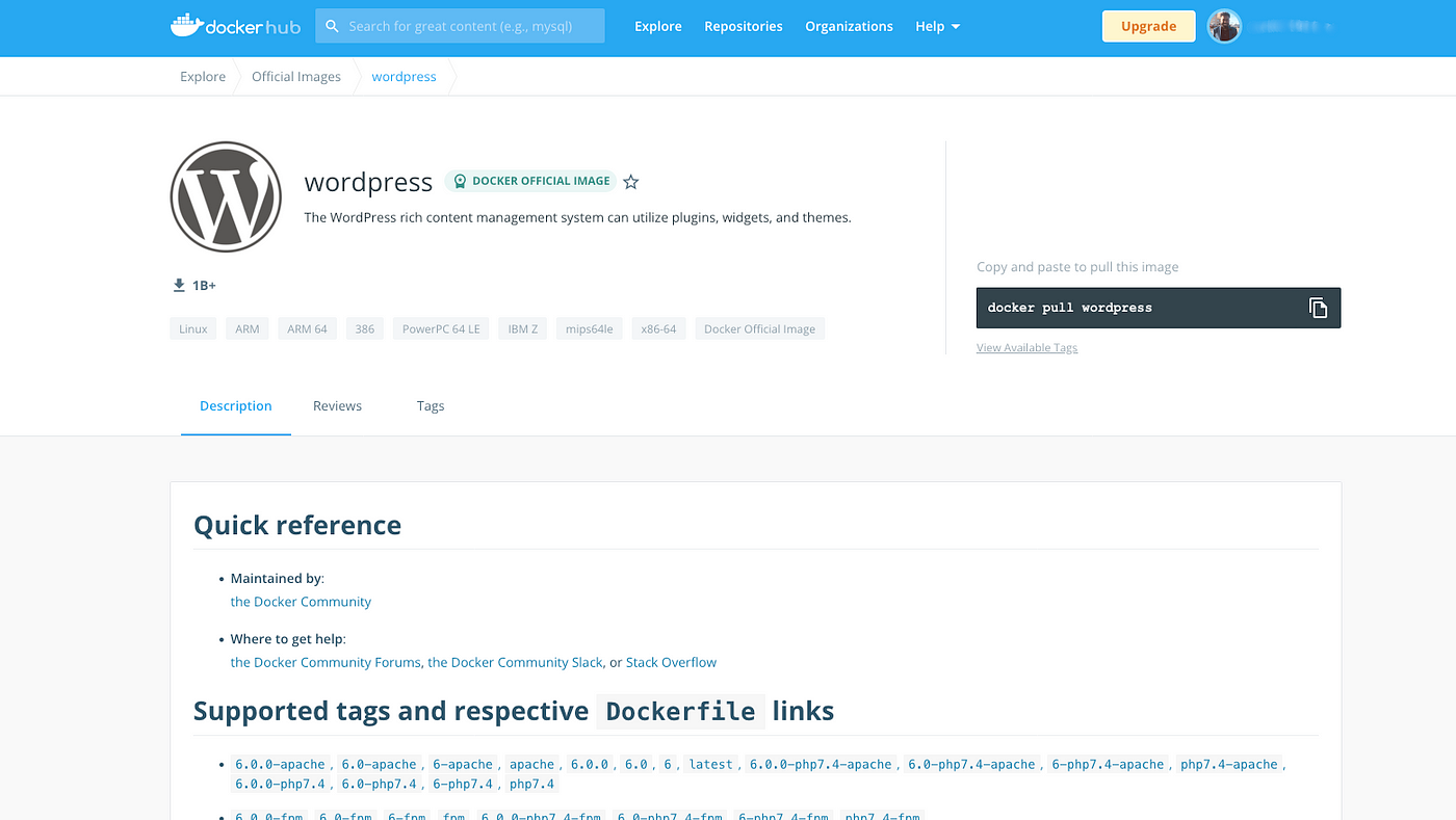Creating a WordPress Environment within Docker | by Carl Hayes | Feb, 2023  | Medium