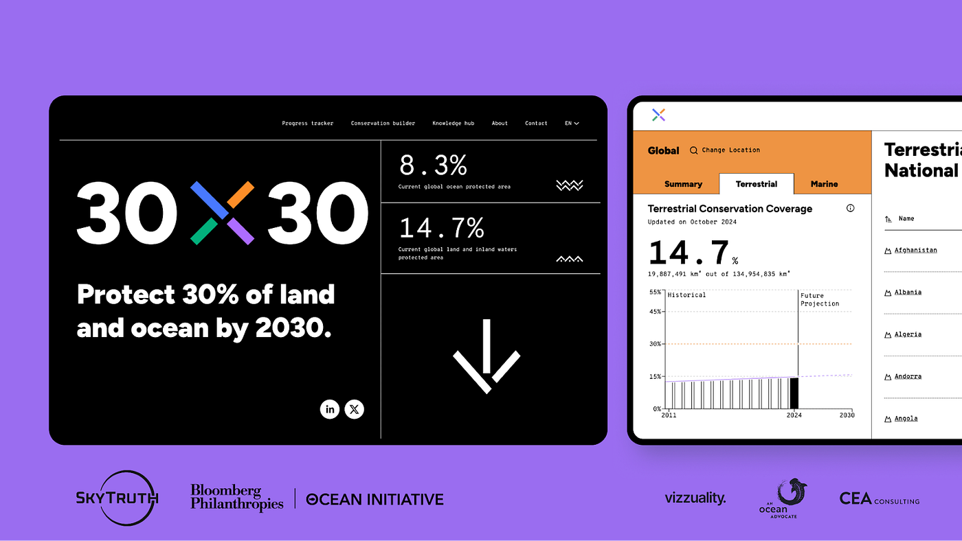 Advancing Global Conservation with SkyTruth’s 30x30 Progress Tracker
