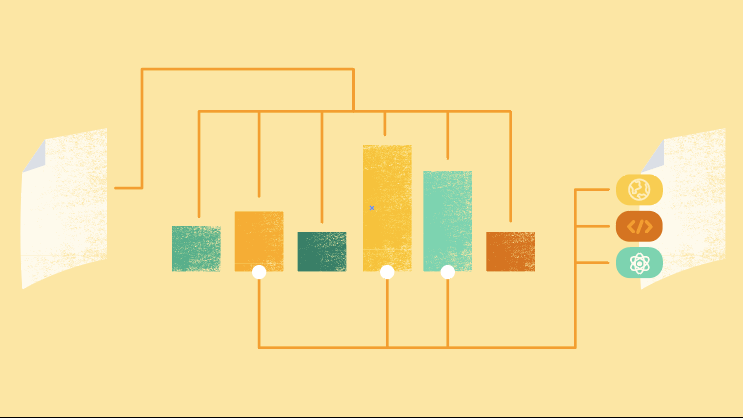 An illustration of a bar graph.