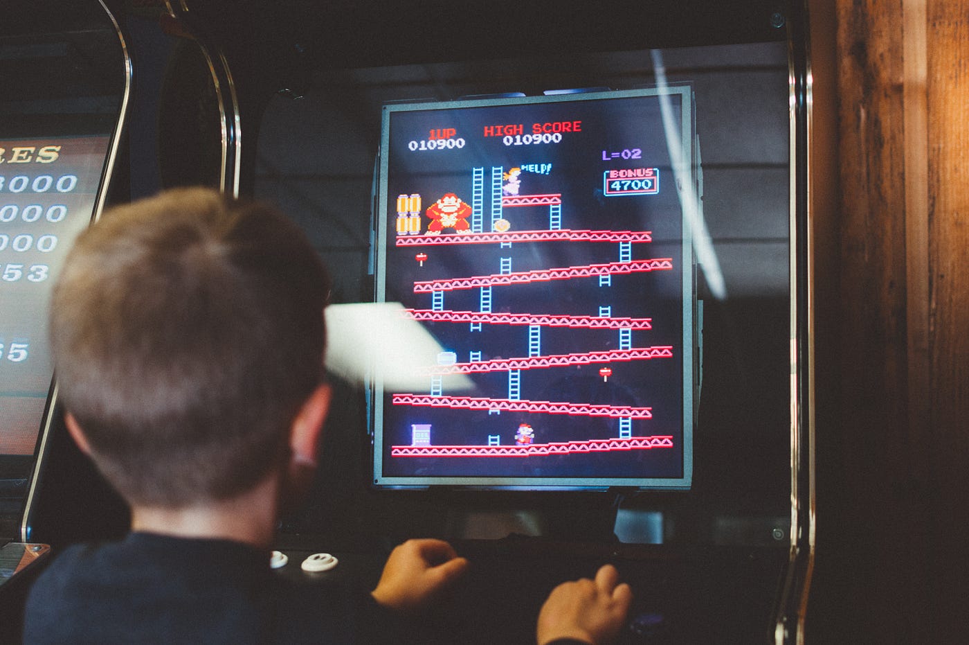 donkey kong arcade game