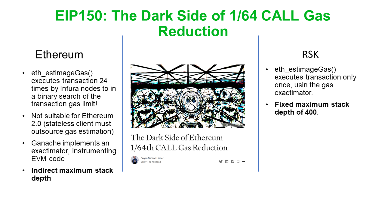 Similarities and Differences between RSK and Ethereum | by Sergio Demian  Lerner | RootstockLabs: Research & Technology | Medium