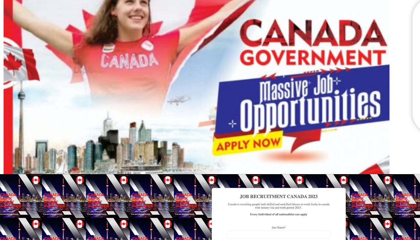 SCAM: This website advertising jobs in Canada is not authentic 