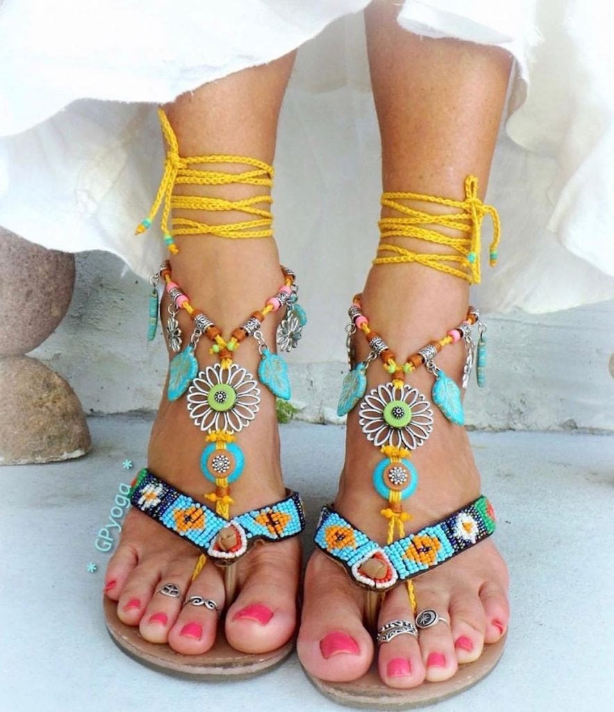 Peppermint Hippie Happy Feet — Boho Beauty