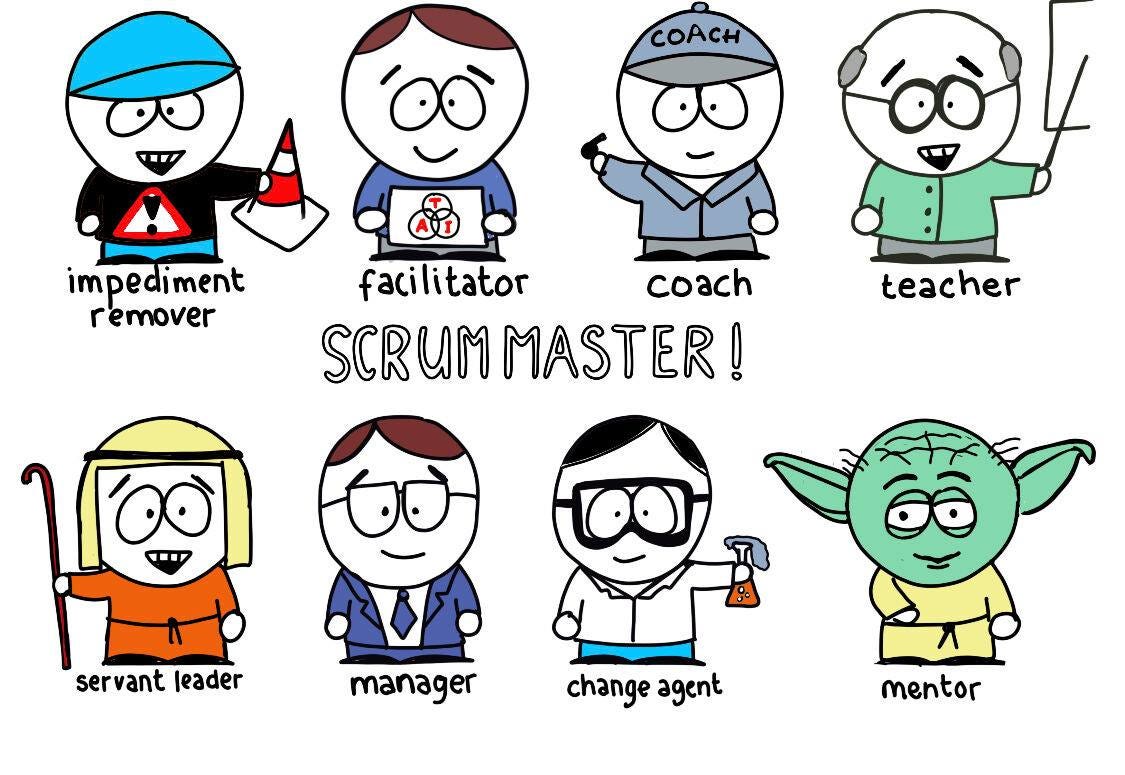 Ahhh yes, the famous multitasking productivity of a Scrum Master