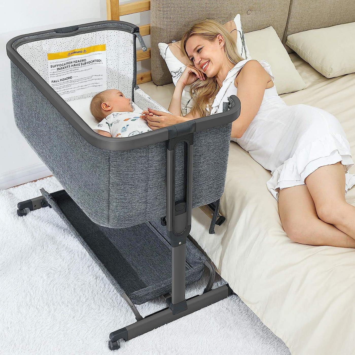 3 in 1 Baby Bassinets | AMKE.. Meet the AMKE Baby bedside crib, an… | by  Baby Kenzo Channel | Sep, 2023 | Medium