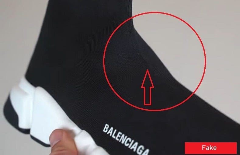 REAL VS FAKE Balenciaga Speed Trainers Shoes : Full Guide | by  Theluxurymagazine | Medium