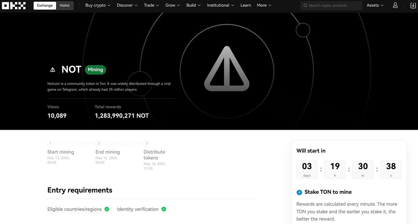 On May 16, the listing of Notcoin on Bybit and OKX: how to make money from  it? | by Ihor R. | Medium