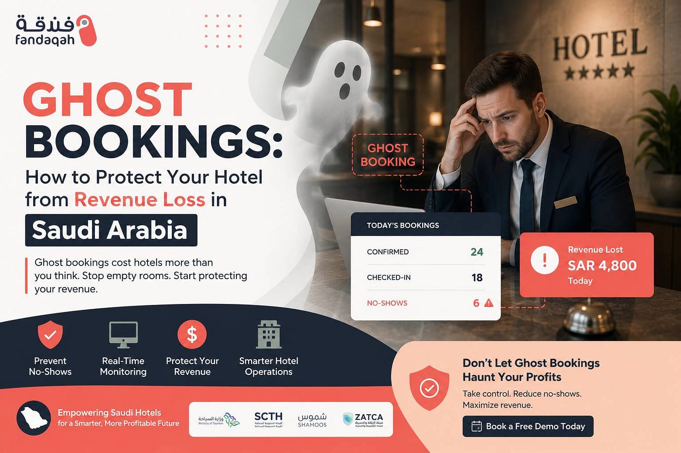 Ghost Bookings in Hotels: Protect Revenue in Saudi Arabia
