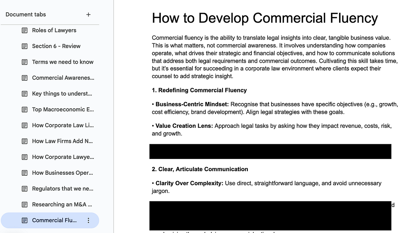 How to Demonstrate Commercial Fluency In a Vacation Scheme Interview. From  an Ex Corporate Law Recruiter | by Hassan Akram | Elite Careers Strategy |  Medium