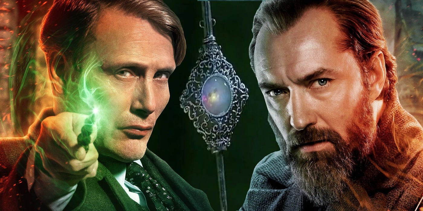 🖤 Dumbledore vs. Grindelwald: When Ideals Divide Hearts