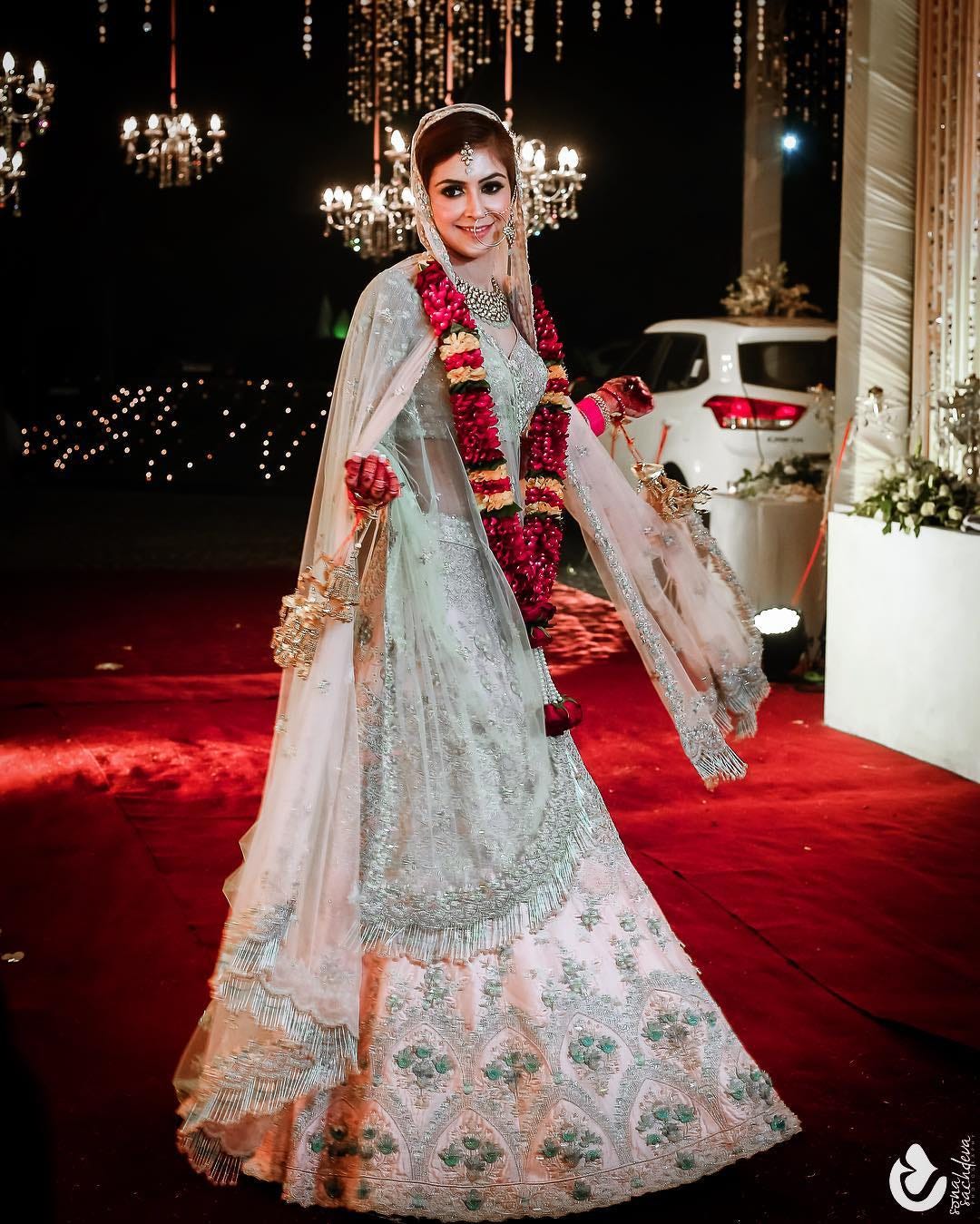 These Light Colored Bridal Lehengas Will Make You Ditch Reds & Pinks!