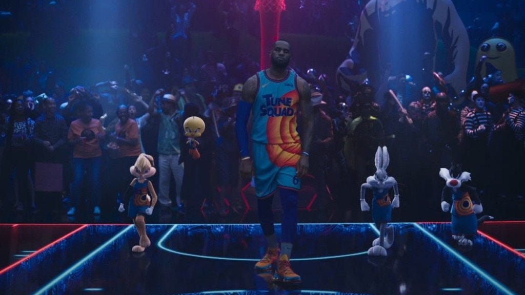 Space Jam: A New Legacy pumps up LeBron James and Warner Bros