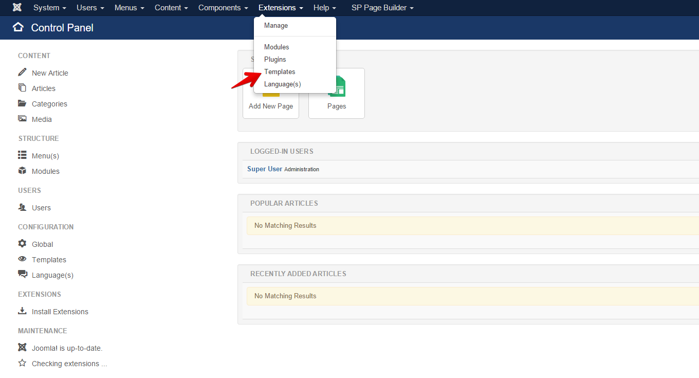 How to remove the the username/password reset links on a Joomla site | by  JoomShaper | Medium