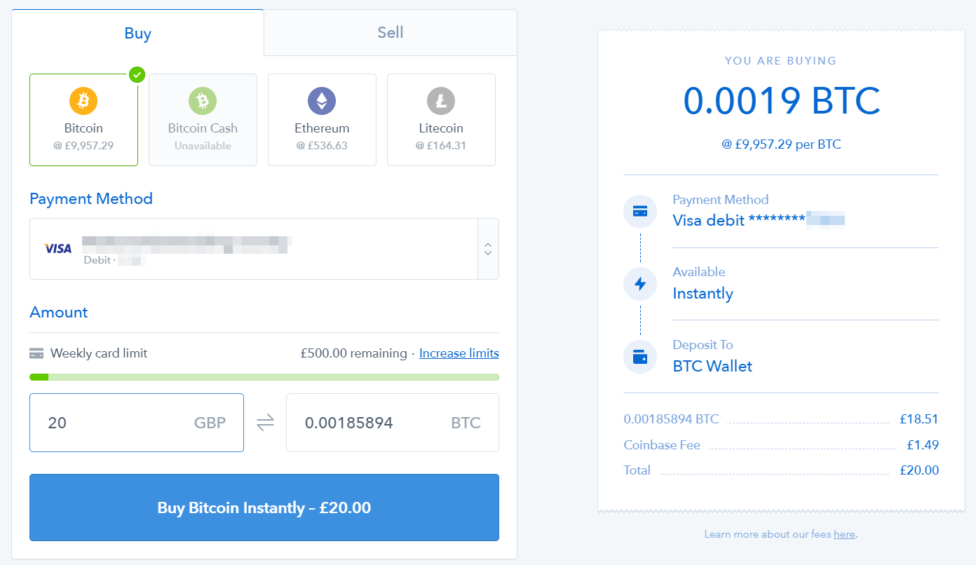 Struggling with Bitcoin transaction fees? How to: purchase Bitcoin and send  without fees! | by Sam Warrenger | Medium