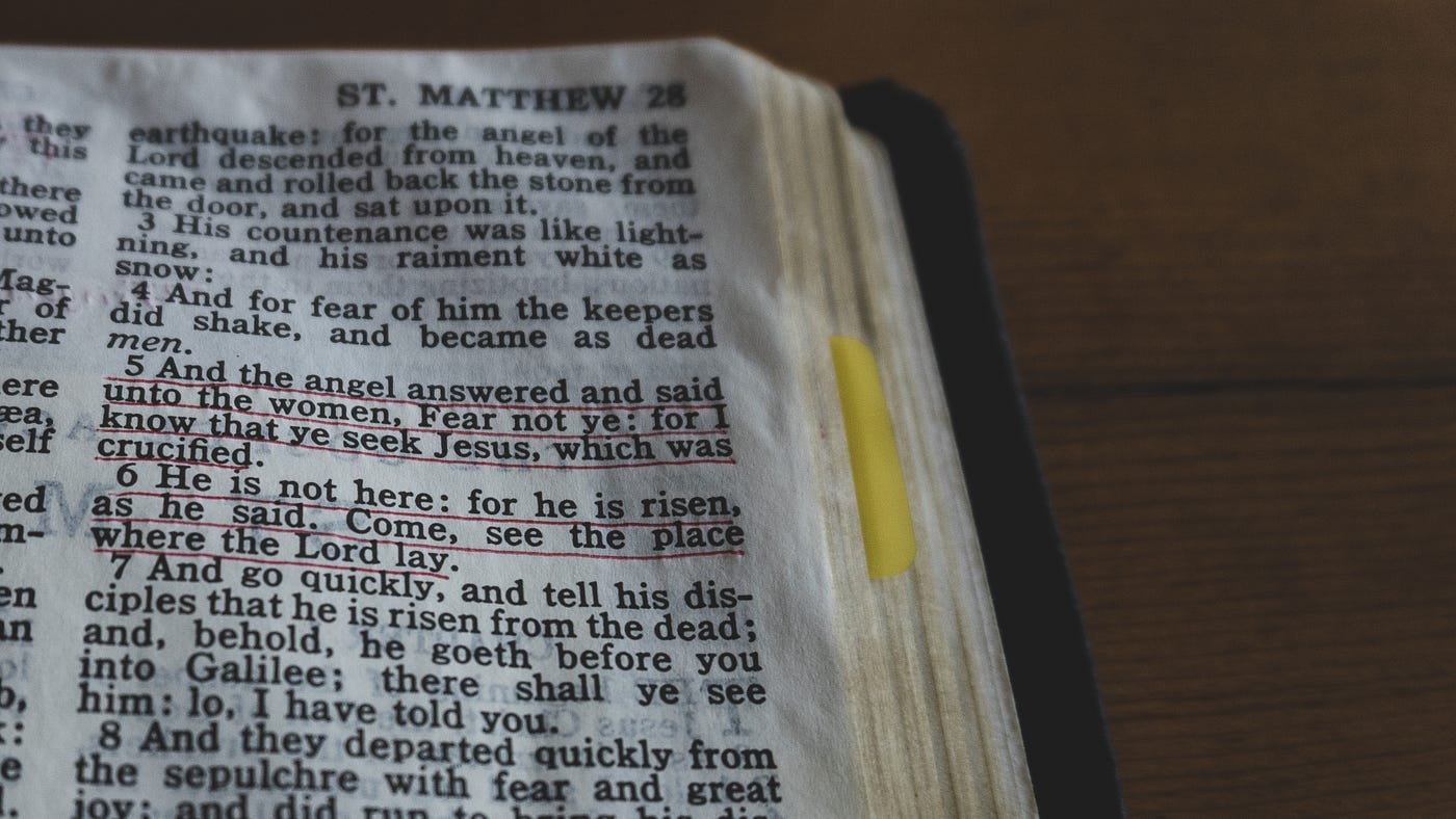 seek ye first the kingdom of God