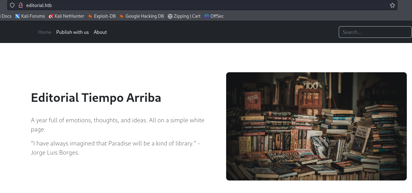 HTB: Editorial Writeup / Walkthrough | by pk2212 | Medium