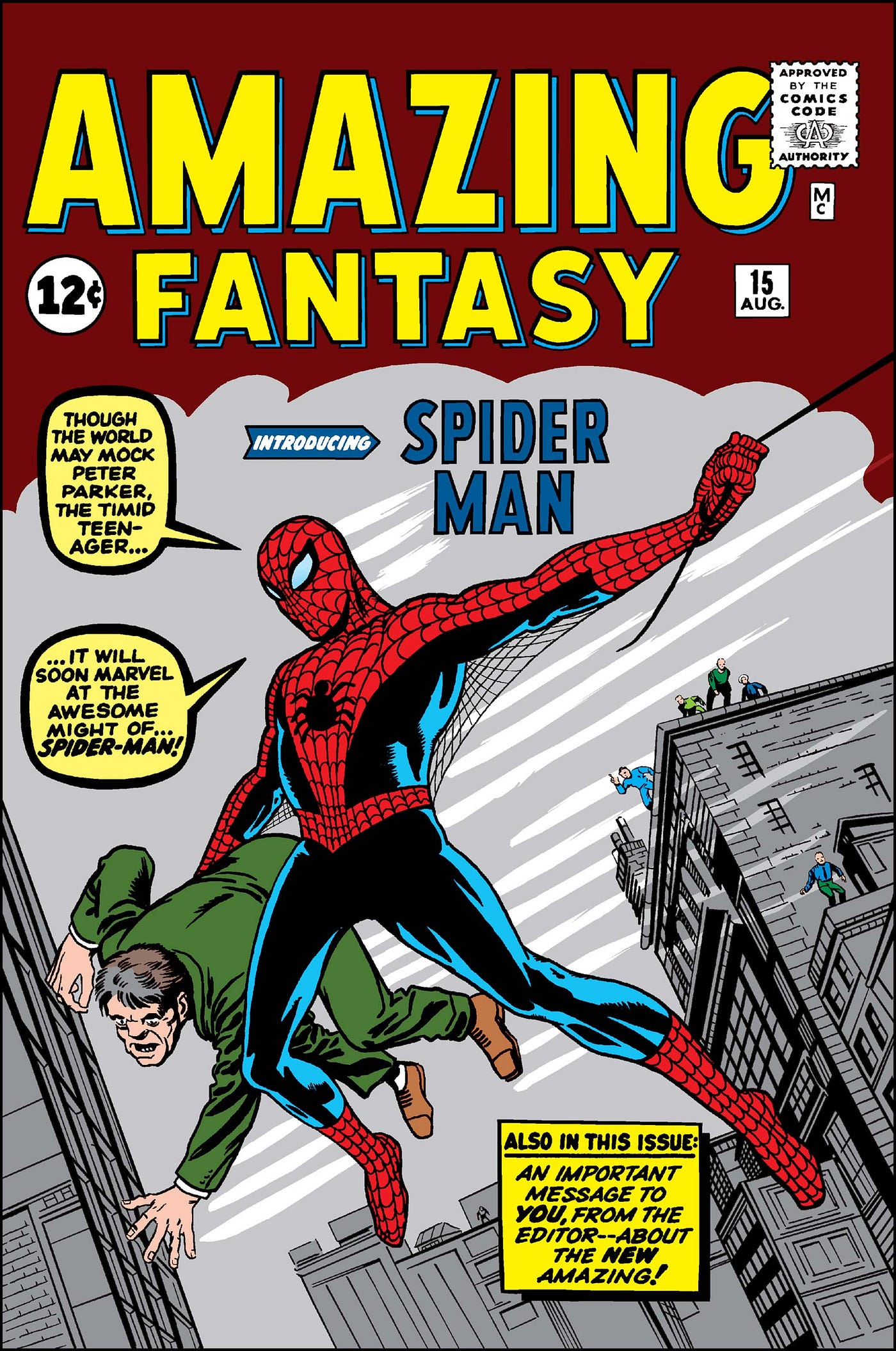 Spider-Man Characters First Appearances in Comic Books