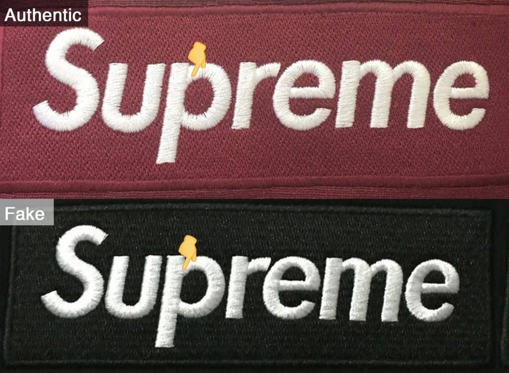 How To Spot Fake Supreme Box Logo — Fake Vs Real Supreme Bogo Hoodie | by  Legit Check By Ch | Medium