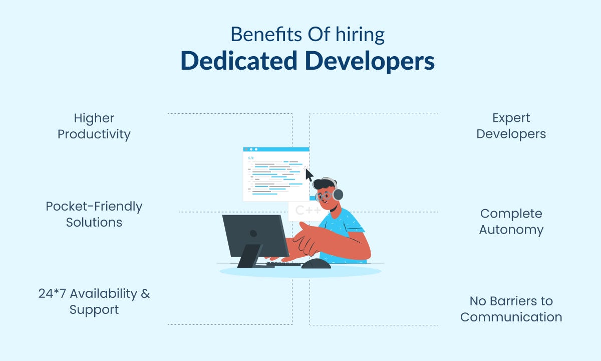 Dedicated Developers vs. Freelancers: Which One To Hire For Your Next  Project | by Emma Jhonson | Nerd For Tech | Medium