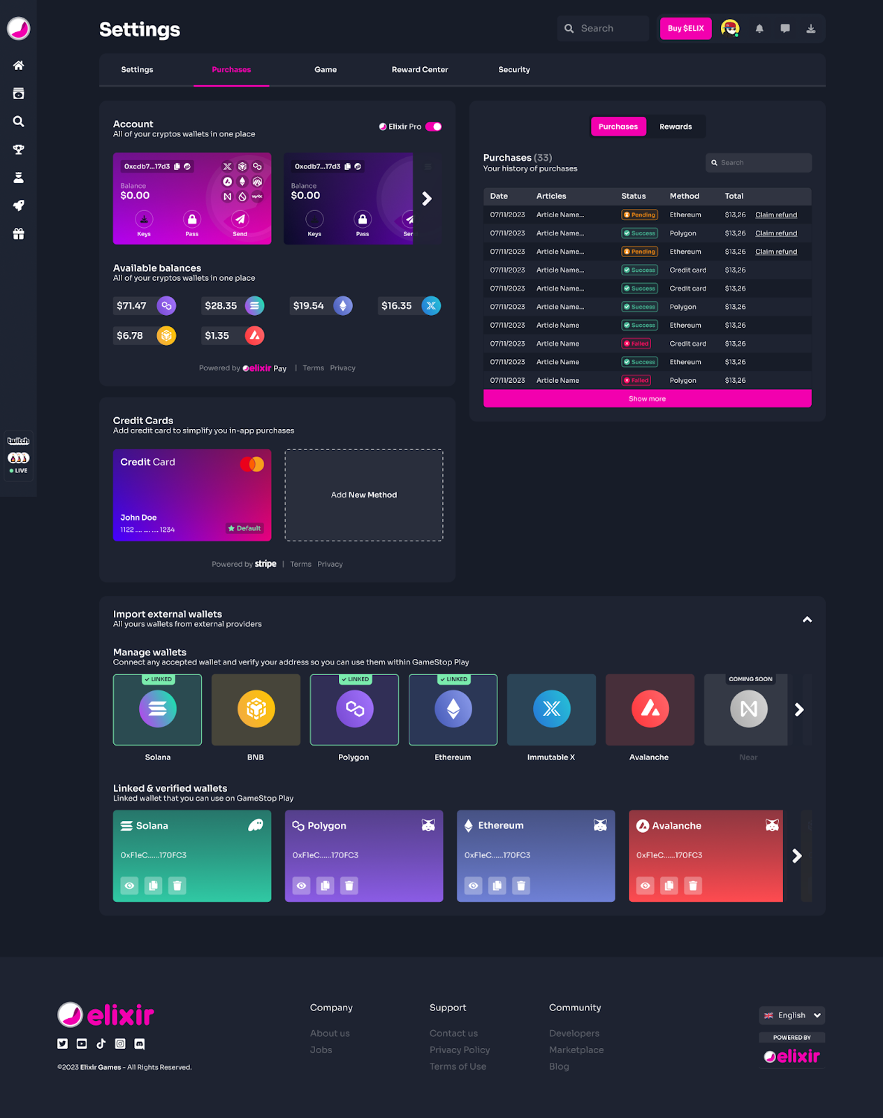 Elixir Games: Powering And Redefining the Landscape of Web3 Gaming  Infrastructure | by Seedify | Medium