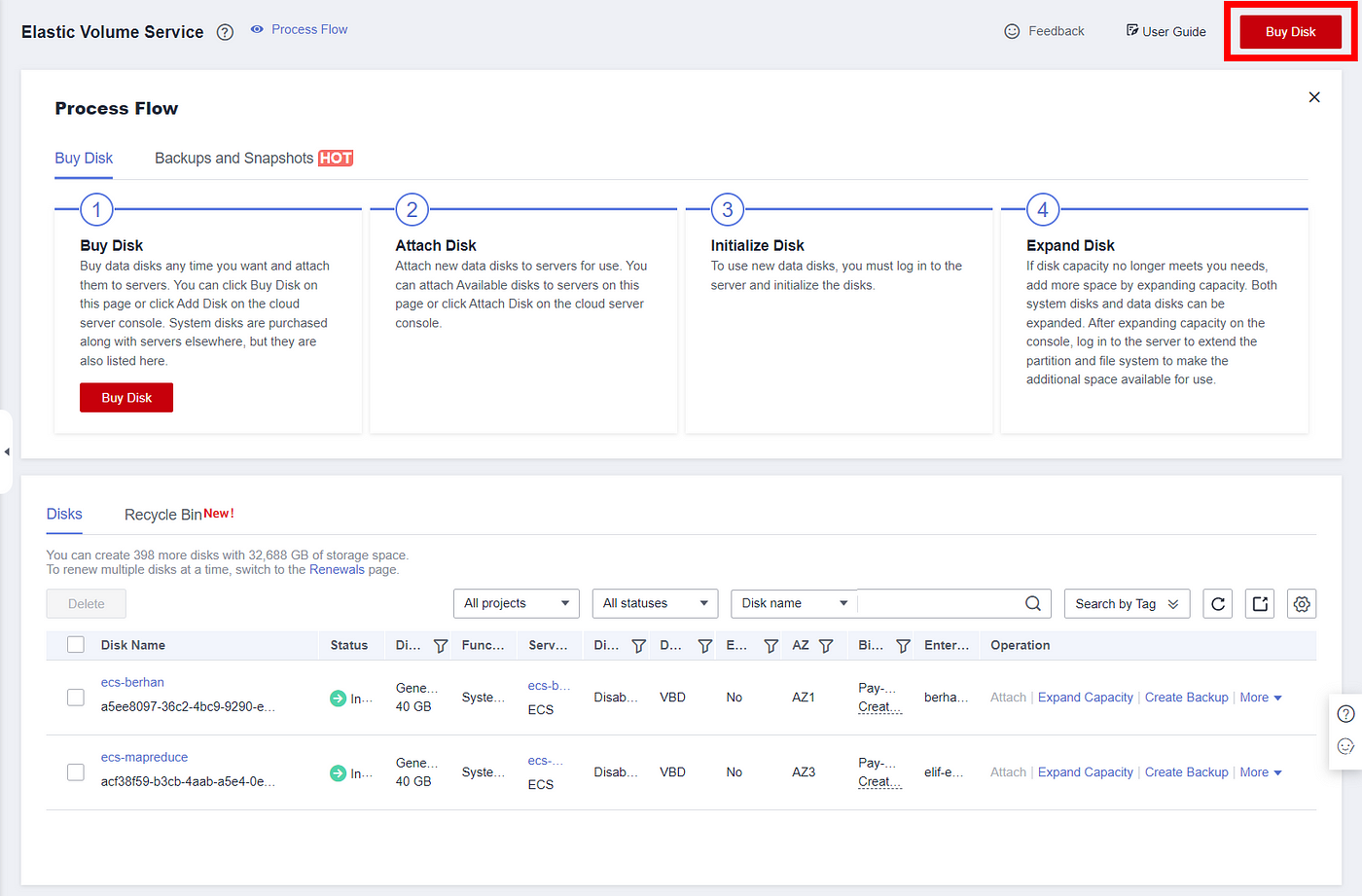 What Is EVS?_Elastic Volume Service_Service Overview_Huawei Cloud