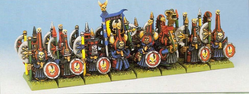 GAMES WORKSHOP WARHAMMER Chaos Dwarf Bull Centaur DwarvesMetal Mint GW