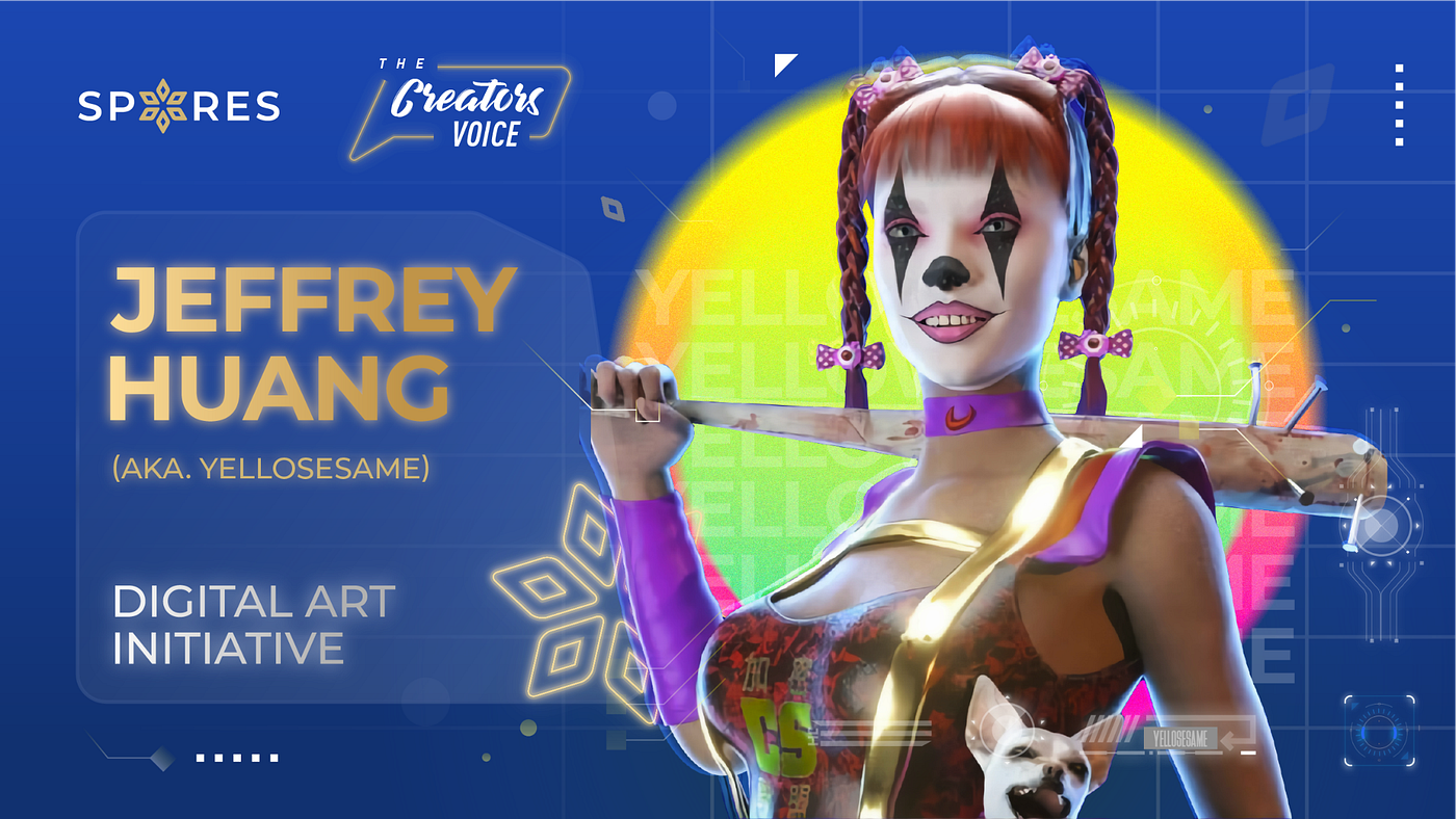 Spores Network to partner with rising motion graphic artist Jeffrey Huang |  by Spores Network | Medium