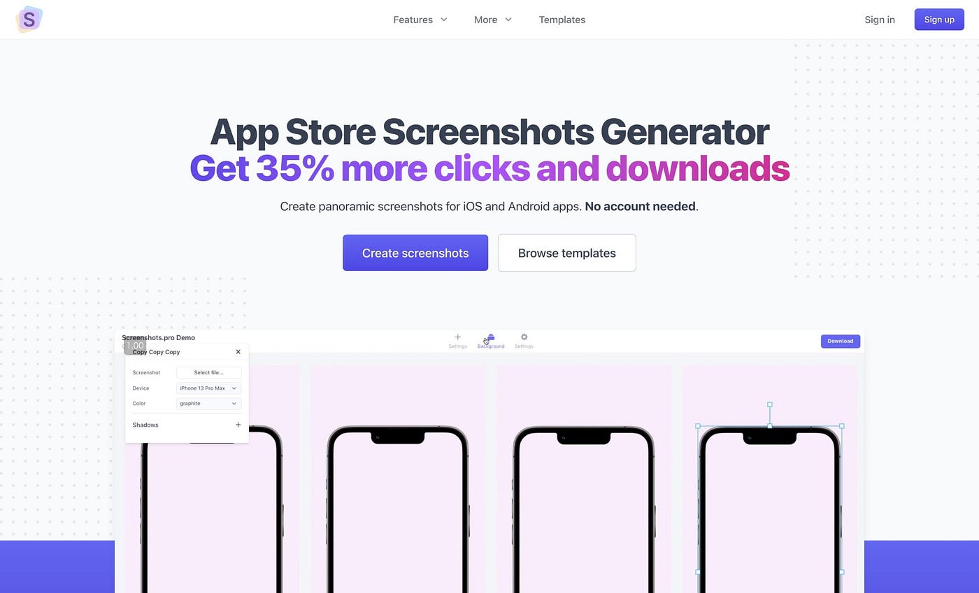 iOS / Android app ScreenShot creation services | by takuya | The Web Tub |  Medium