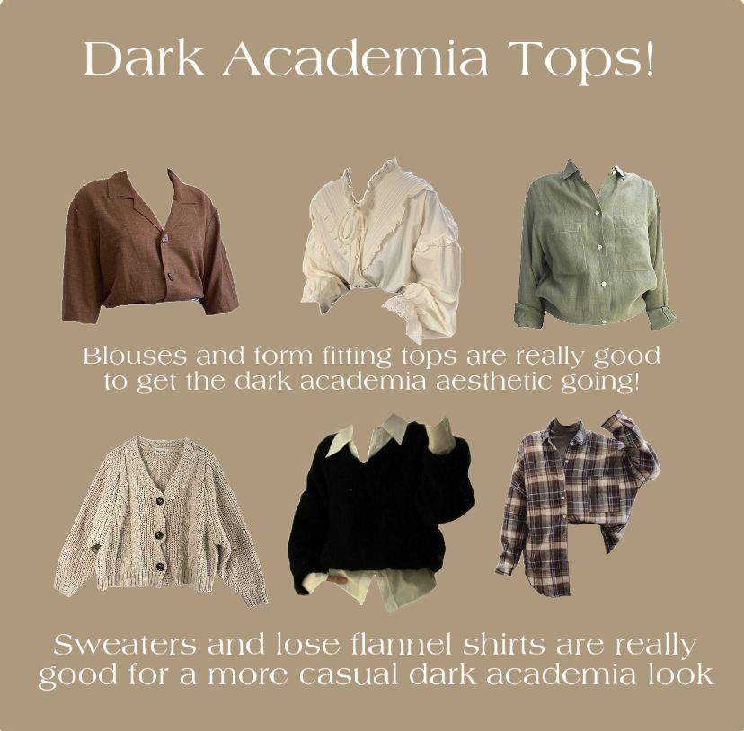 A Guide To Dark Academia Fashion. Over the past year, the Dark Academia… |  by Isbah Studio | Medium