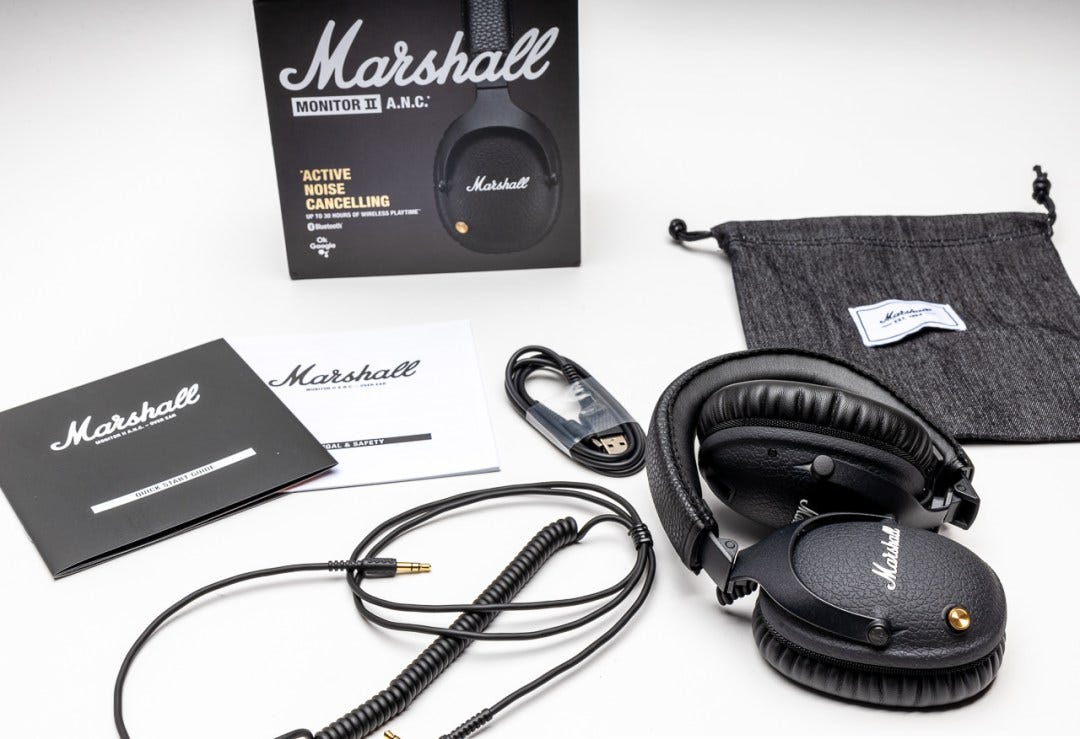 iy Marshall MONITOR ANC Black マーシャル - 通販 - guianegro.com.br