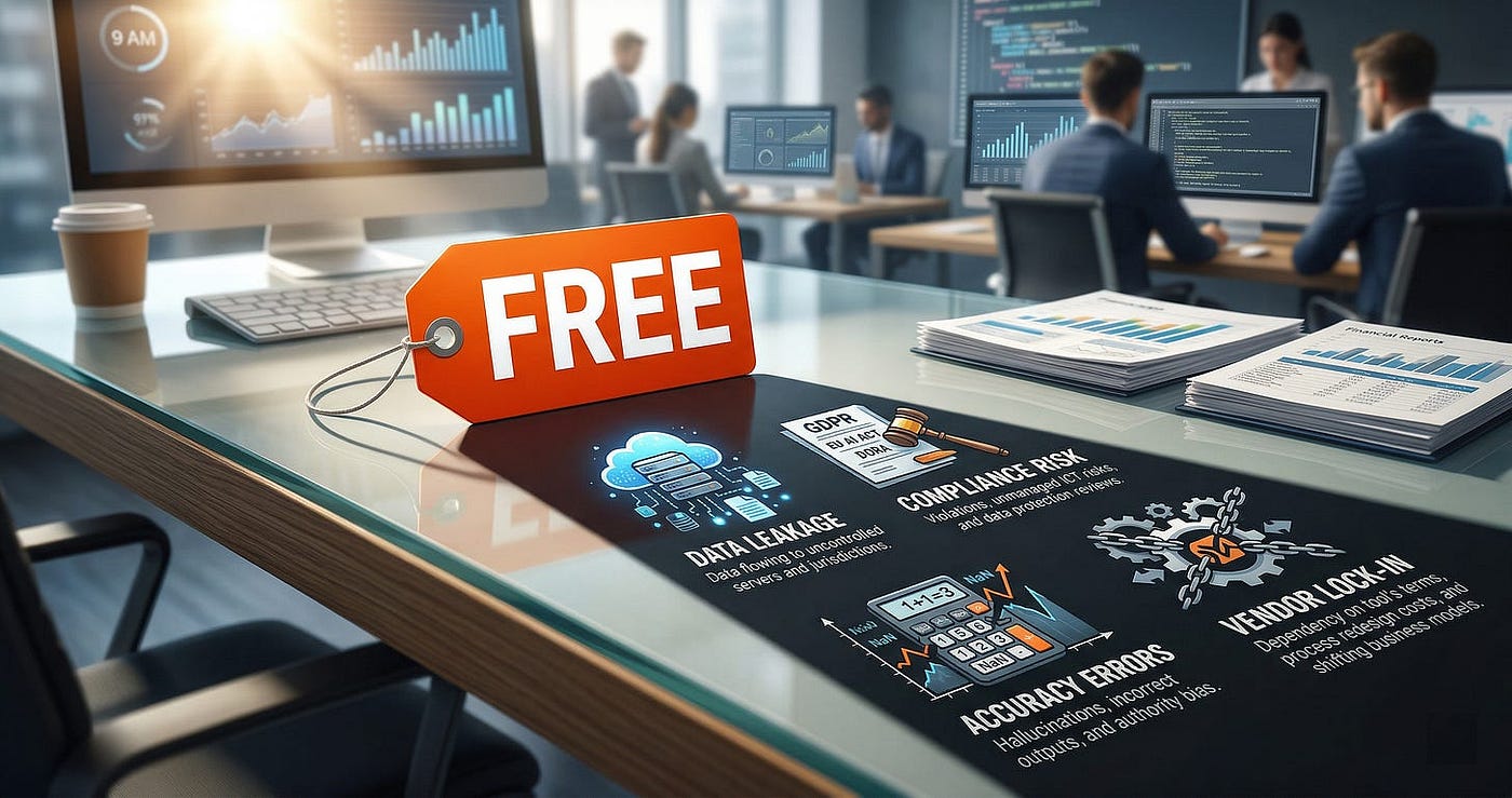 The Hidden Cost of “Free” AI Tools in Finance | by Christophe Atten | Apr, 2026 | Medium
