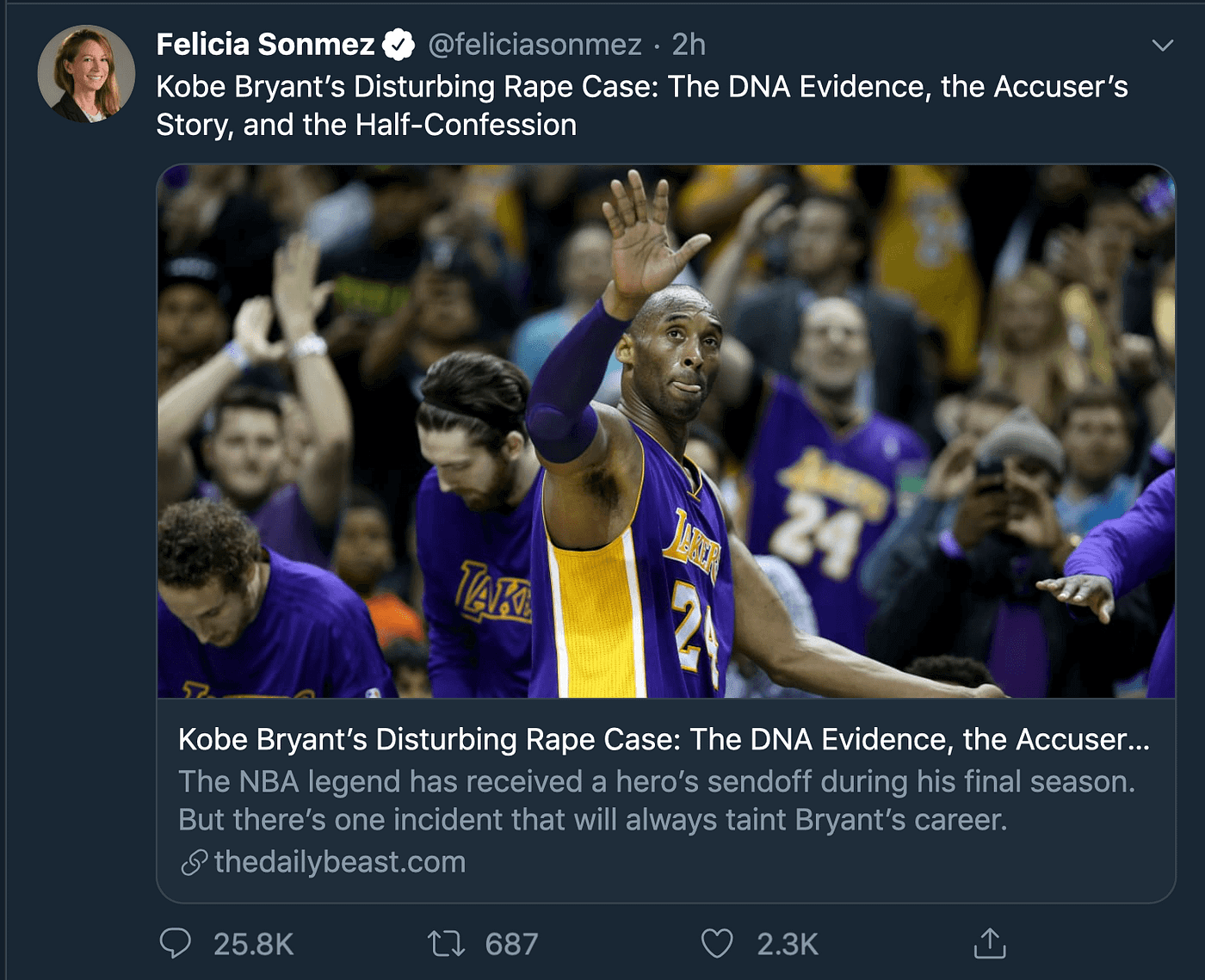 Kobe Bryant Twitter Facts