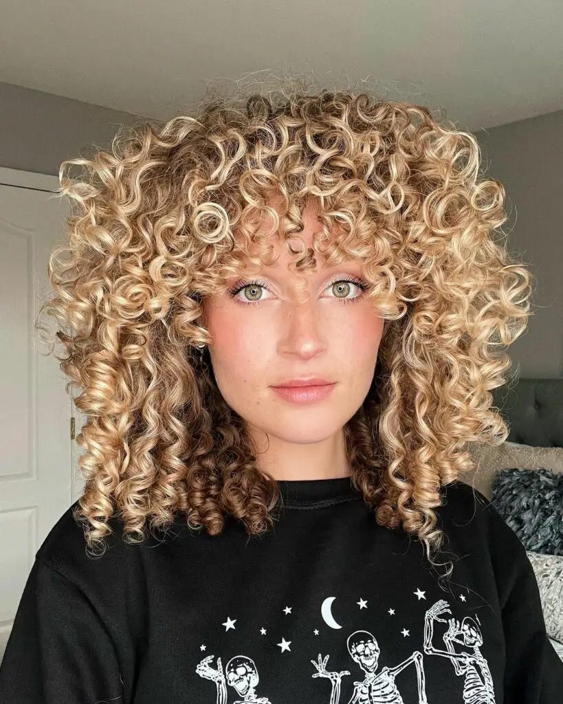 Soft curly hair deals