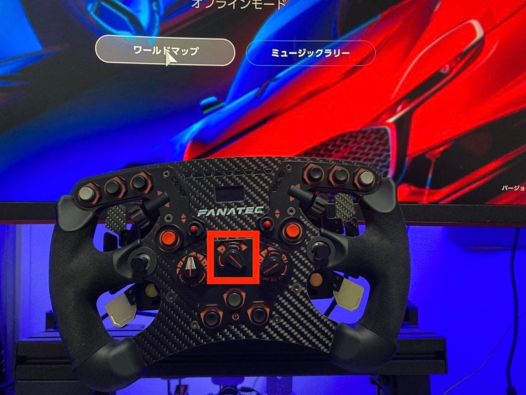 FANATEC Formula V2.5X QR2 APMセット（kierownica FANATEC