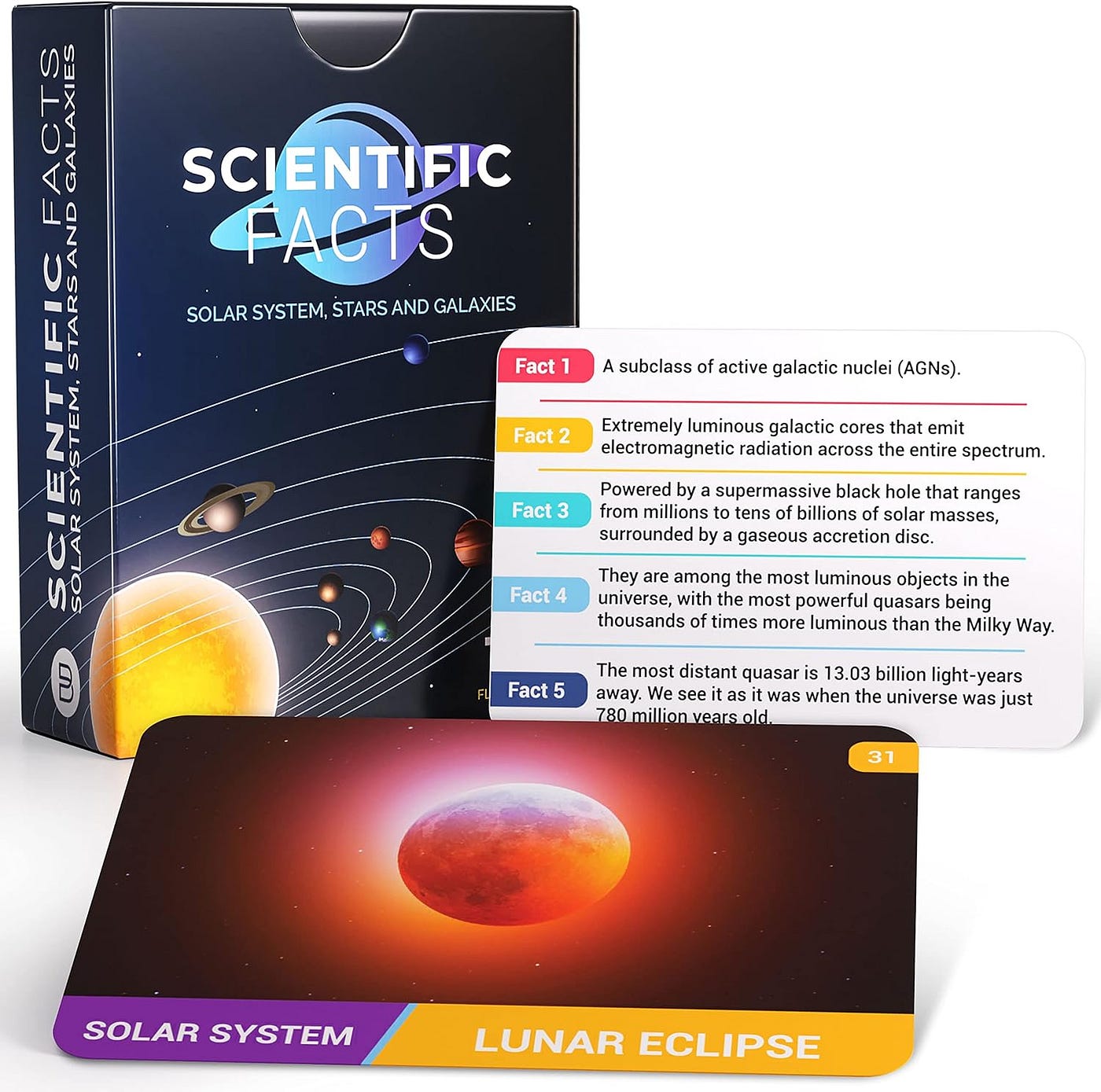 Planet Flashcards Solar System Fact Cards
