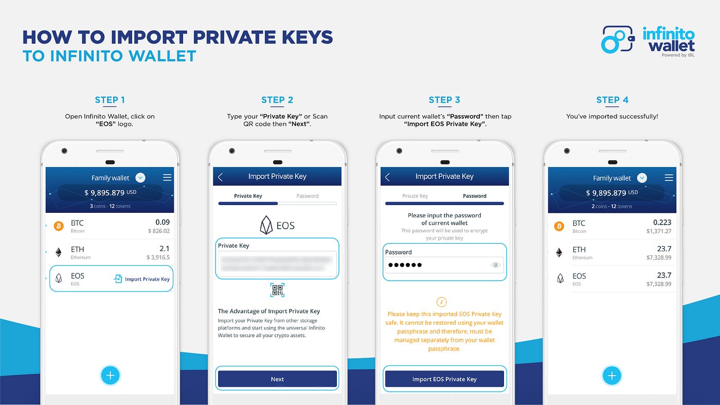 Use Infinito Wallet to View and Export Your Private Keys | by Infinito |  Infinito | Medium