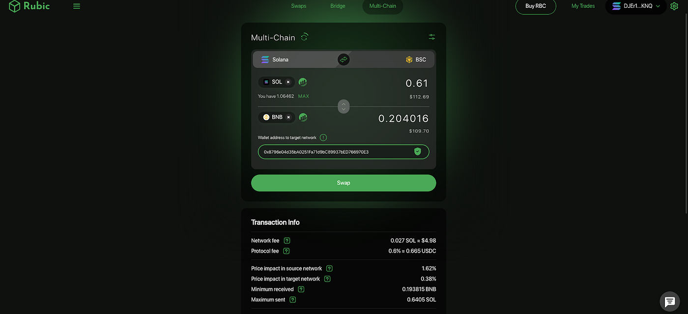 Rubic has completed the integration of Solana into Rubic! | by Rubic |  Medium