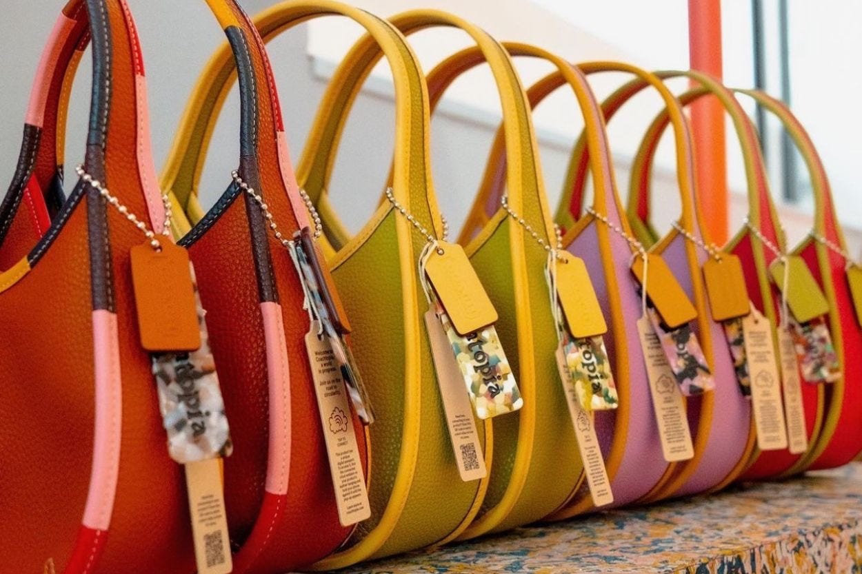 Tapestry tops sales estimates as Coach handbags draw shoppers