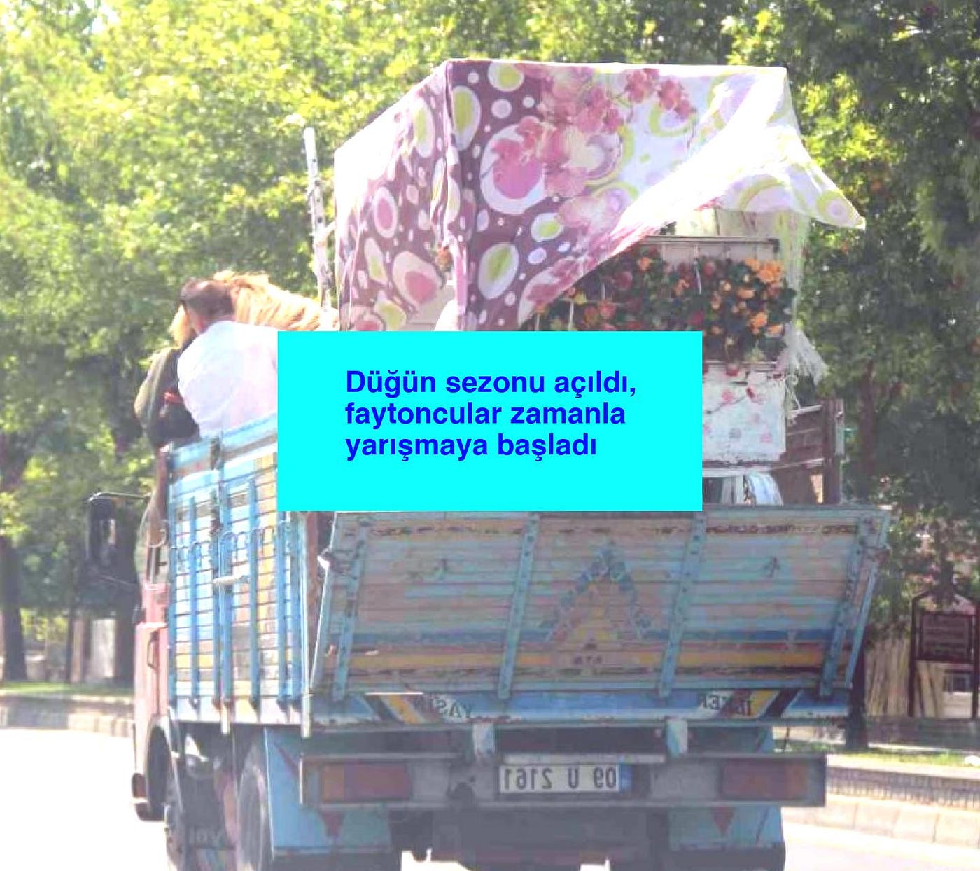 Düğün sezonu açıldı, faytoncular zamanla yarışmaya başladı