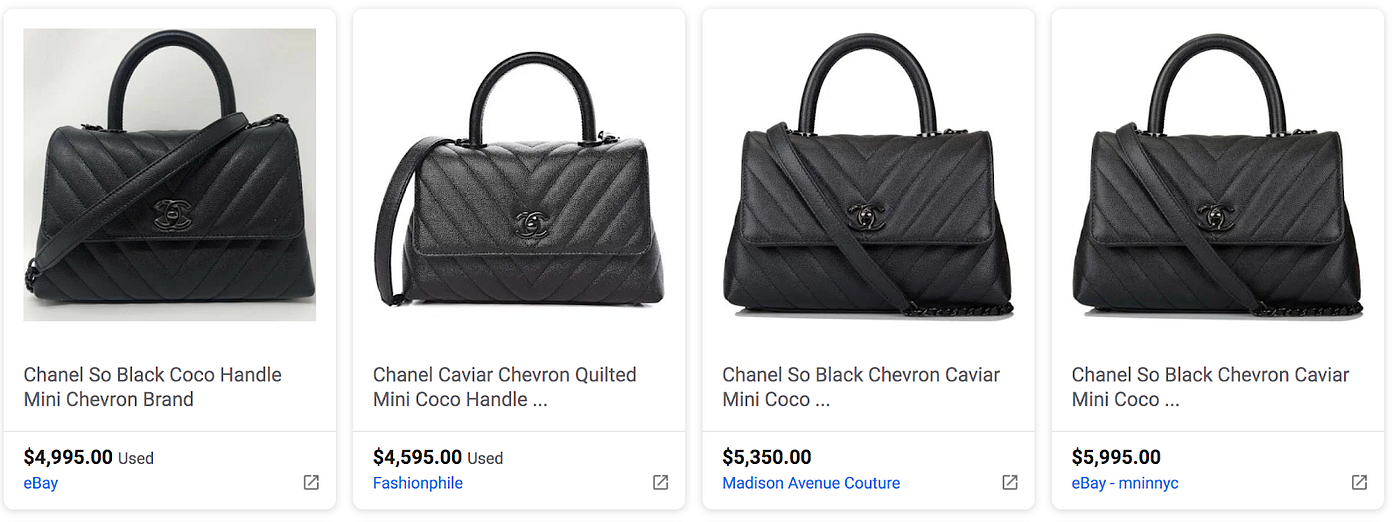 so black coco handle chanel