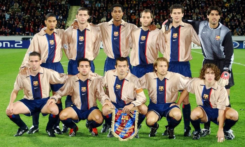 The 10 best Barcelona away kits of all time