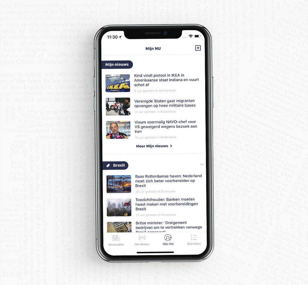How we help NU.nl make news more personal | by aFrogleap | Medium