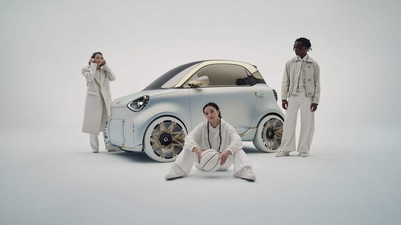 Concept #2 previews the rebirth of the original Smart Fortwo two-seater