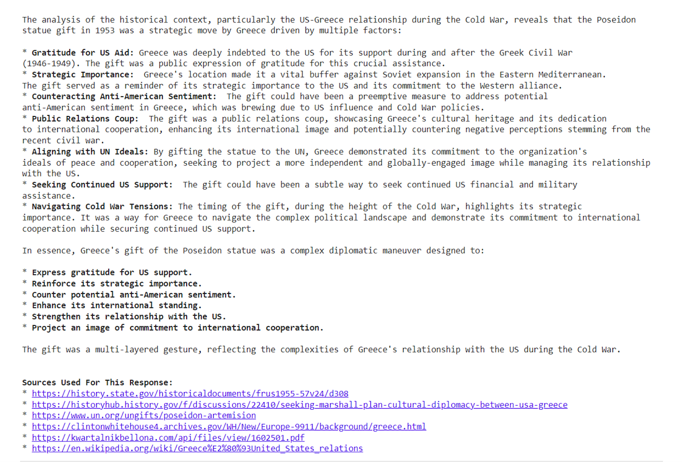 Using Large Language Models to Analyze the Motives Behind the 