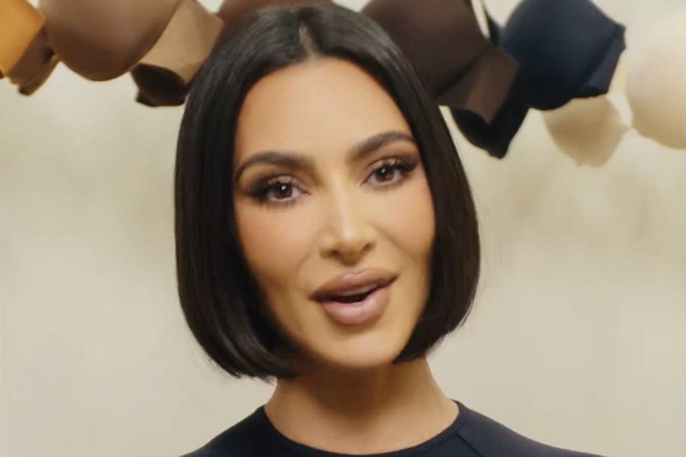 Kim Kardashian: Unveiling a Timeless Bob and Game-Changing Lingerie for  SKIMS, by Emma J