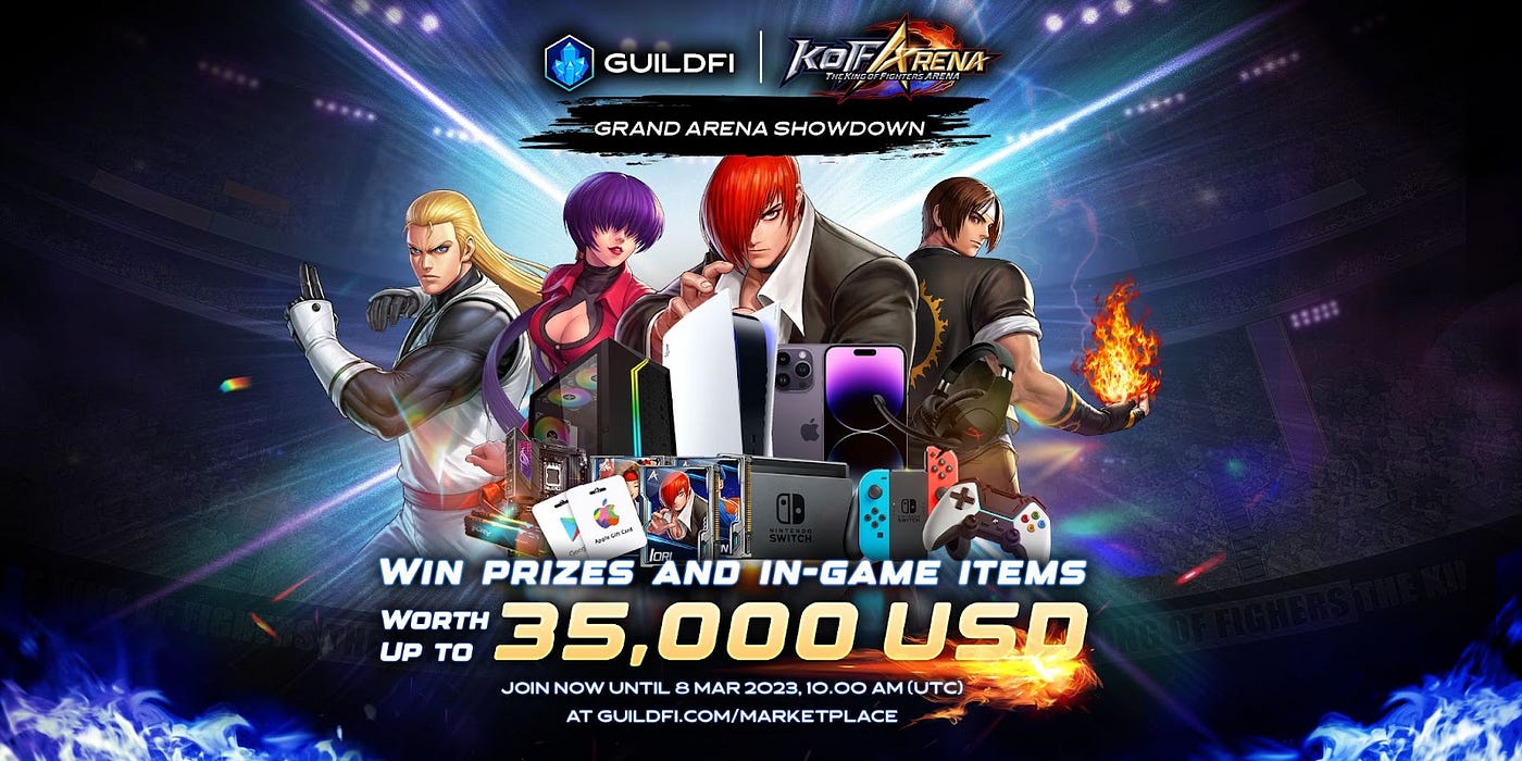 The King of Fighters ARENA - NFT Official Launch Global Gameplay Android APK  iOS 
