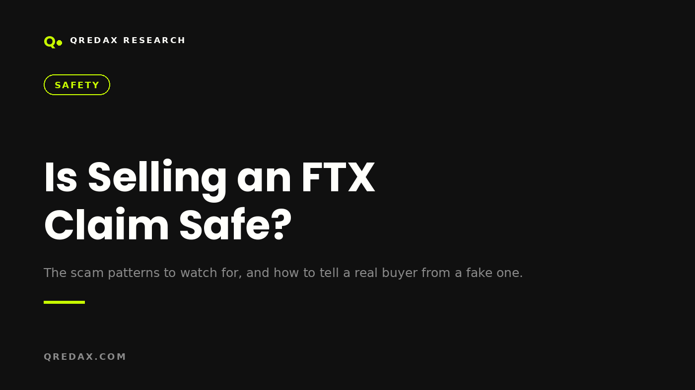 Is Selling an FTX Claim Safe, and How Do You Avoid Scams?