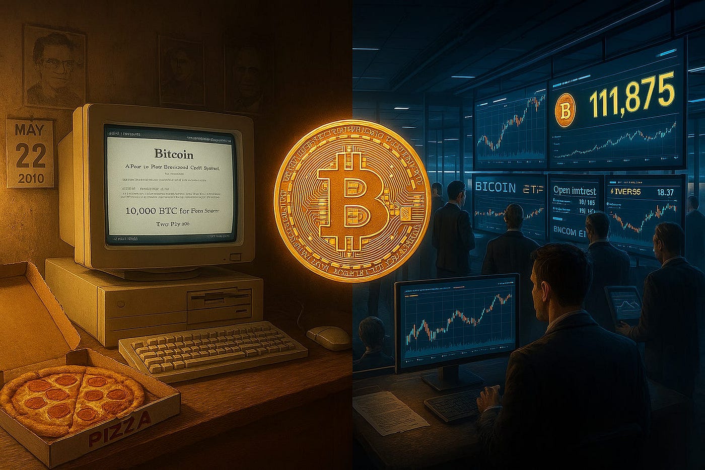 Bitcoin Pizza Day 2025: From Geek Obsession to Global Financial Force | by  Faisal Khan | Technicity | Medium