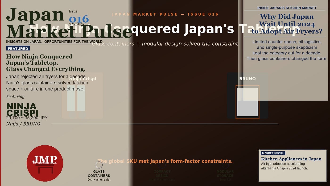 How Ninja Conquered Japan’s Tabletop: Why the Last OECD Adopter Reversed Course on Air Fryers