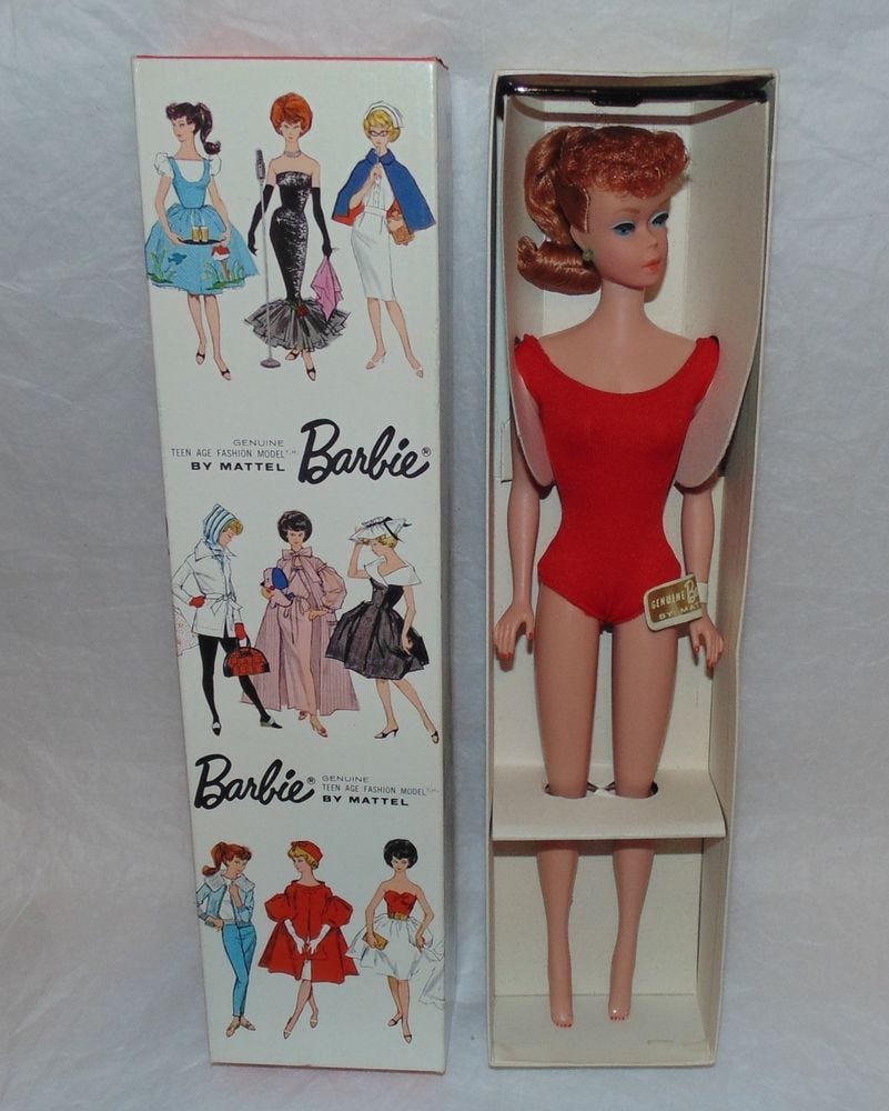 Barbie genuine teenage fashion model by mattel sale